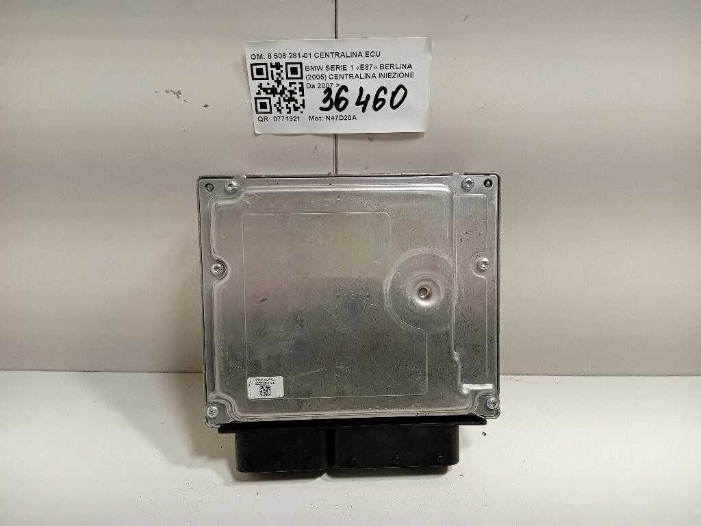 Centralina Iniezione 8 506 281-01 CENTRALINA ECU Bmw Serie 1 E87 Berlina 2005