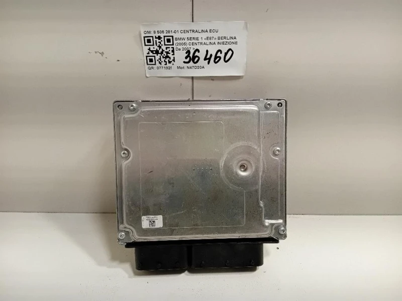 Centralina Iniezione 8 506 281-01 CENTRALINA ECU Bmw Serie 1 E87 Berlina 2005