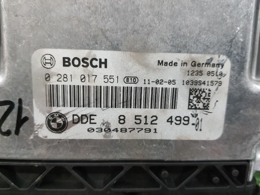 Centralina Iniezione 8512499 Bmw Serie 1 E87 Berlina 2005