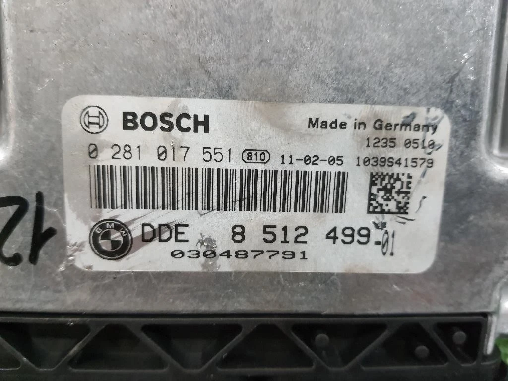 Centralina Iniezione 8512499 Bmw Serie 1 E87 Berlina 2005