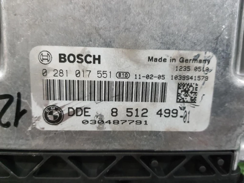 Centralina Iniezione 8512499 Bmw Serie 1 E87 Berlina 2005