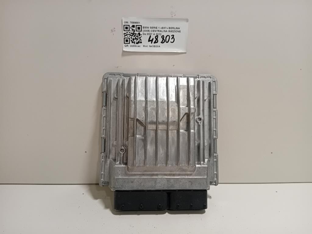 Centralina Iniezione 7599881 Bmw Serie 1 E87 Berlina 2005