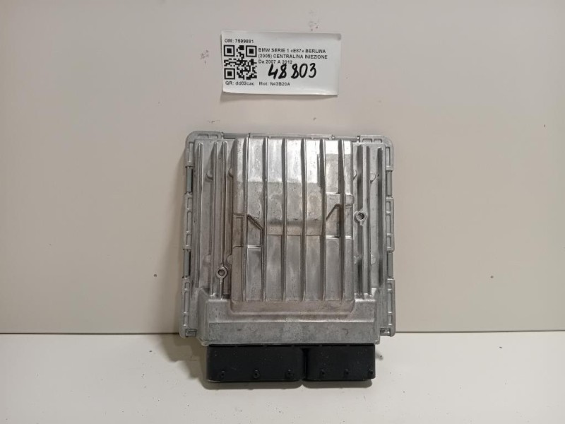 Centralina Iniezione 7599881 Bmw Serie 1 E87 Berlina 2005