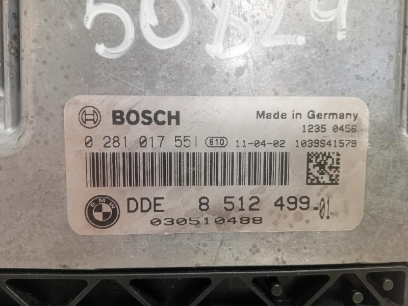 Centralina Iniezione 8512499 Bmw Serie 1 E88 Cabrio 2005