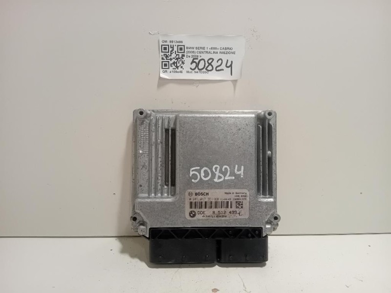 Centralina Iniezione 8512499 Bmw Serie 1 E88 Cabrio 2005