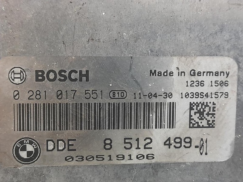 Centralina Iniezione 851249901 Bmw Serie 1 E88 Cabrio 2005