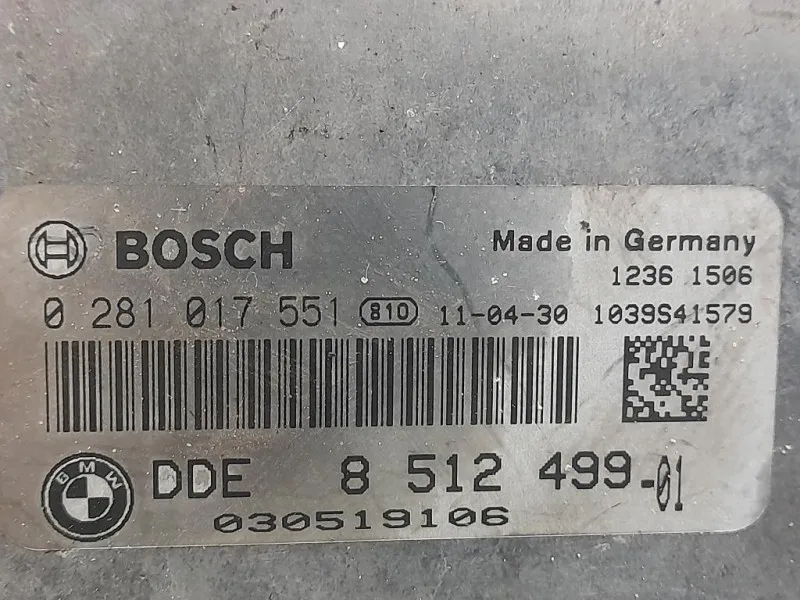 Centralina Iniezione 851249901 Bmw Serie 1 E88 Cabrio 2005