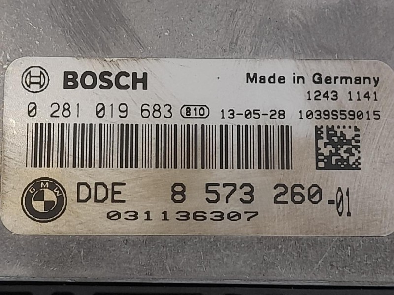 Centralina Iniezione 857326001 Bmw Serie 1 F20 Berlina 2012