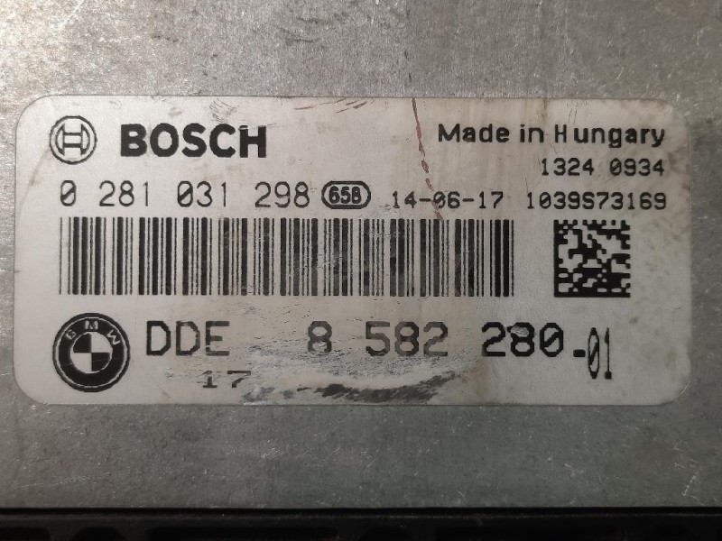 Centralina Iniezione 8 582 280 CENTRALINA ECU Bmw Serie 1 F20 Berlina 2012