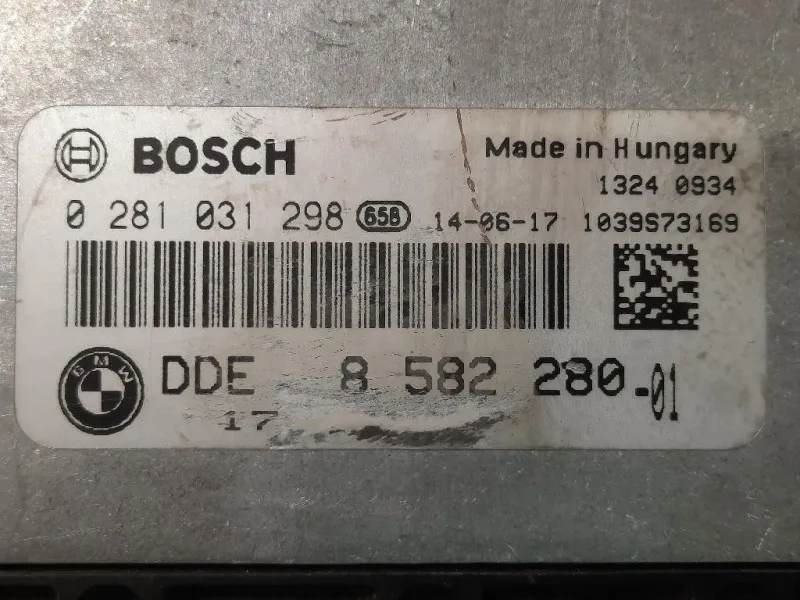 Centralina Iniezione 8 582 280 CENTRALINA ECU Bmw Serie 1 F20 Berlina 2012