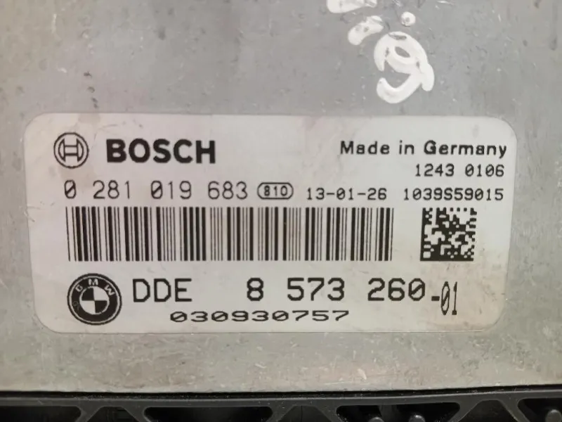 Centralina Iniezione 8 573 260-01 CENTRALINA ECU Bmw Serie 1 F20 Berlina 2012