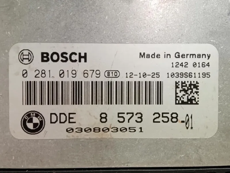 Centralina Iniezione 8573258-01 Bmw Serie 1 F20 Berlina 2012