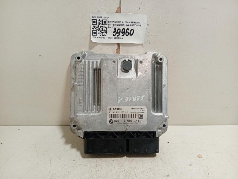 Centralina Iniezione 8589141-01 Bmw Serie 1 F20 Berlina 2012