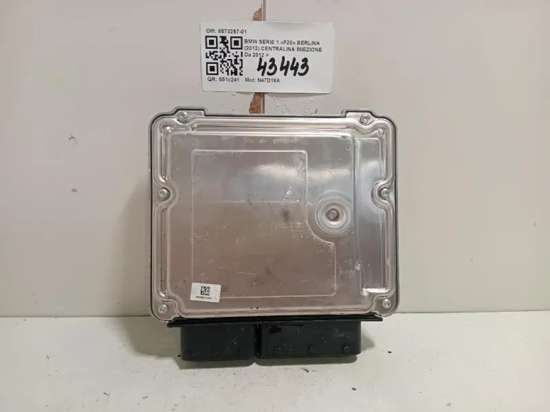 Centralina Iniezione 8573257-01 Bmw Serie 1 F20 Berlina 2012