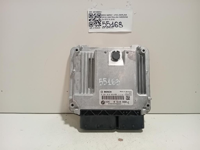 Centralina Iniezione 851856801 Bmw Serie 1 F20 Berlina 2012