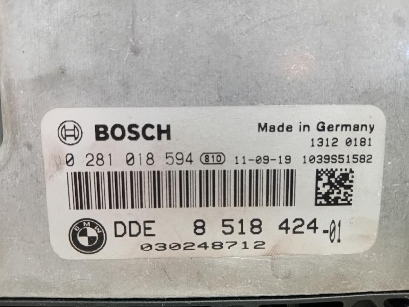 Centralina Iniezione 8518424-01 Bmw Serie 1 F20 Berlina 2012