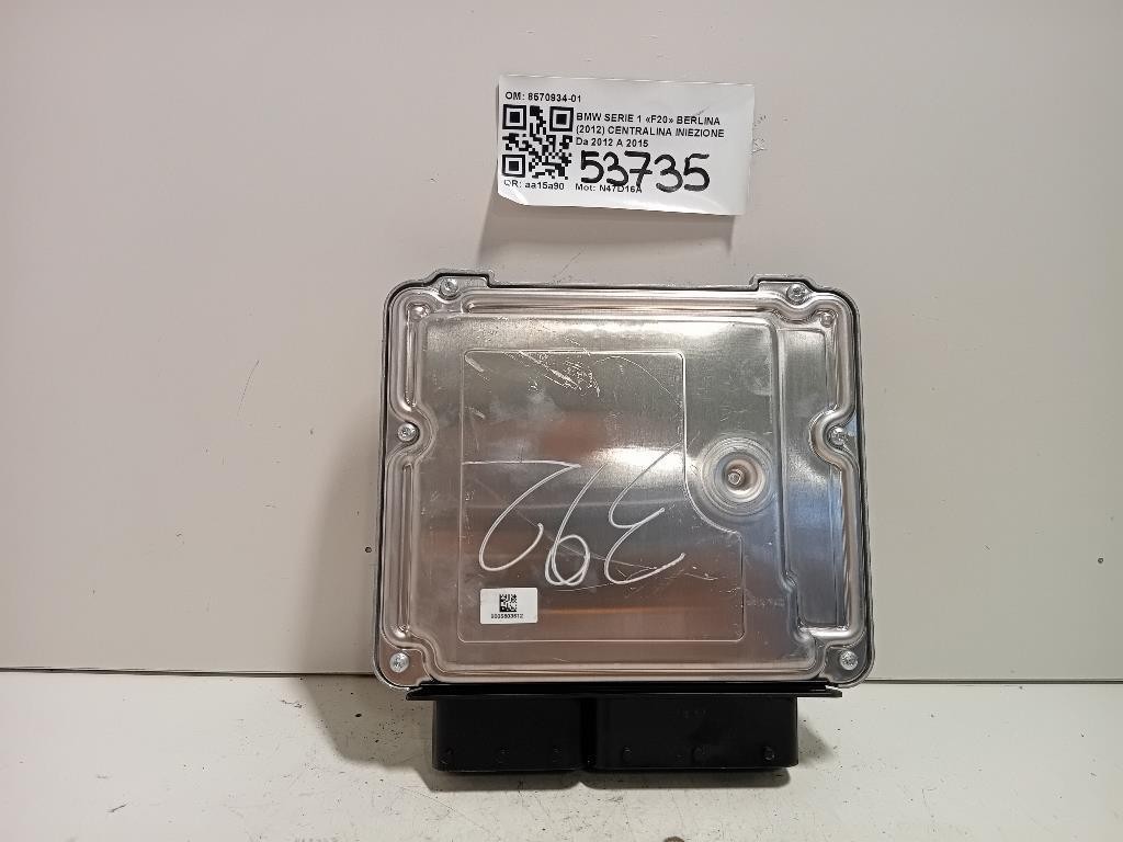 Centralina Iniezione 8570934-01 Bmw Serie 1 F20 Berlina 2012