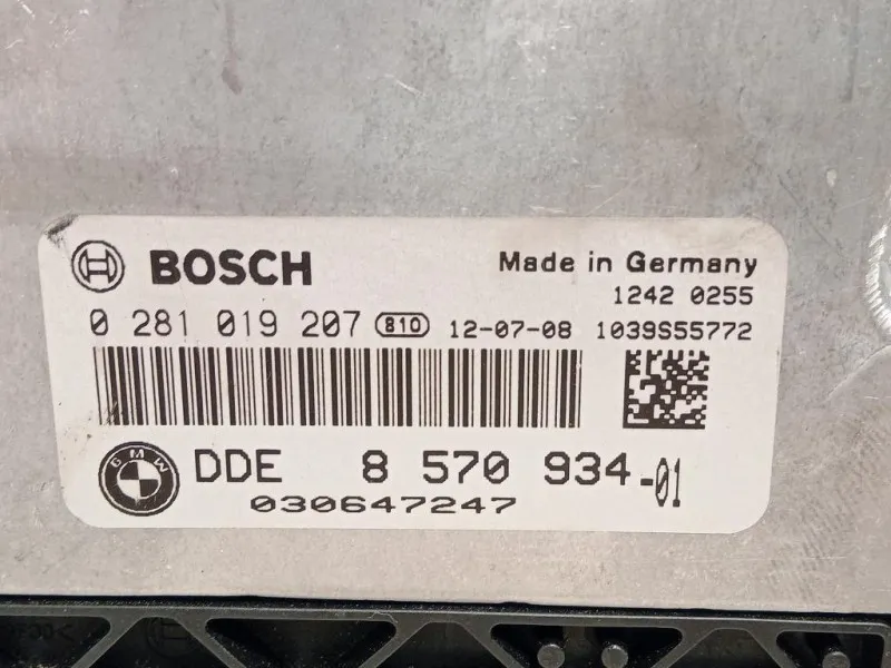 Centralina Iniezione 8570934-01 Bmw Serie 1 F20 Berlina 2012