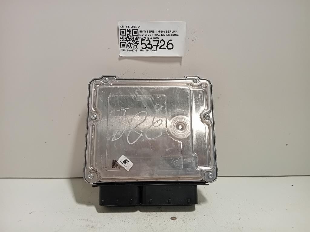 Centralina Iniezione 8570934-01 Bmw Serie 1 F20 Berlina 2012