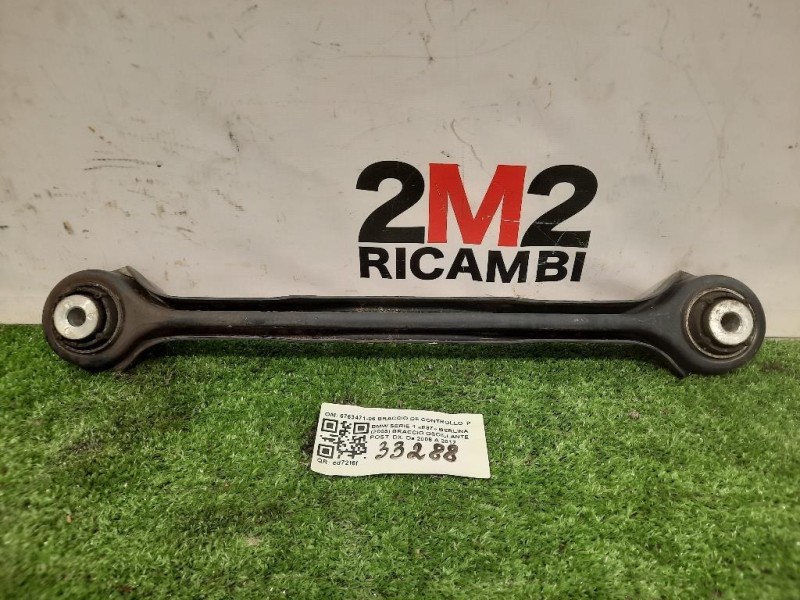Braccio Oscillante POST DX 6763471-06 BRACCIO DE CONTROLLO POST SX Bmw Serie 1 E87 Berlina 2005