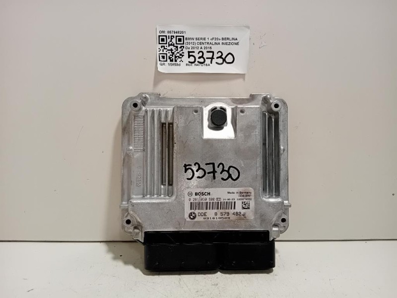 Centralina Iniezione 857948201 Bmw Serie 1 F20 Berlina 2012