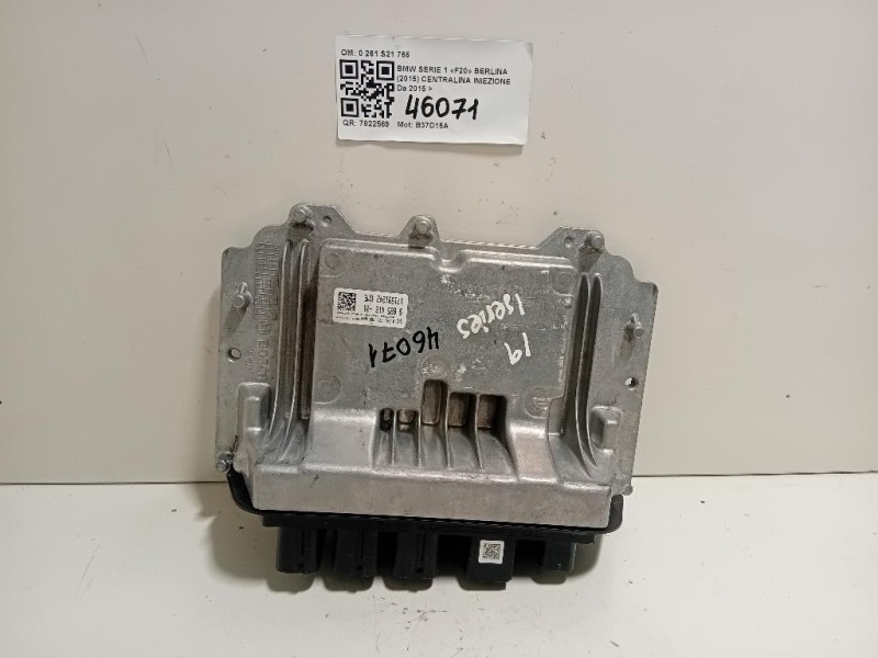 Centralina Iniezione 0 261 S21 766 Bmw Serie 1 F20 Berlina 2015