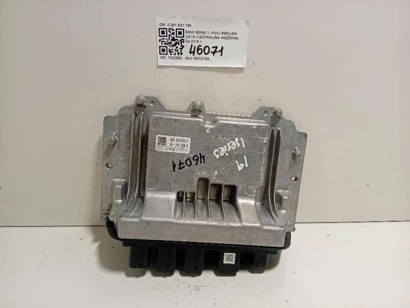 Centralina Iniezione 0 261 S21 766 Bmw Serie 1 F20 Berlina 2015