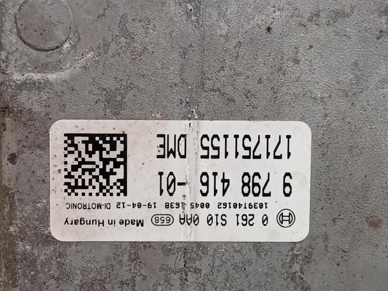 Centralina Iniezione 9798416-01 Bmw Serie 1 F20 Berlina 2015