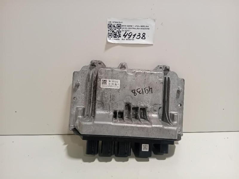 Centralina Iniezione 9798416-01 Bmw Serie 1 F20 Berlina 2015