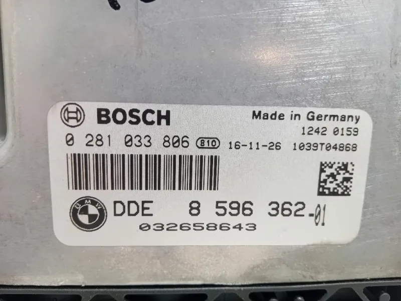 Centralina Iniezione 8596362-01 Bmw Serie 1 F20 Berlina 2015