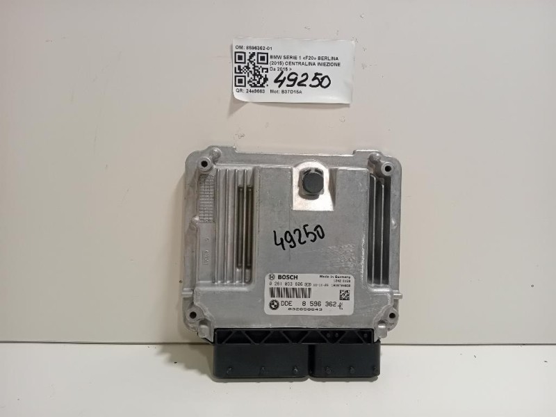 Centralina Iniezione 8596362-01 Bmw Serie 1 F20 Berlina 2015
