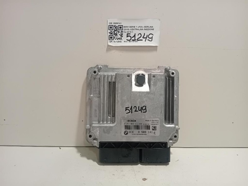 Centralina Iniezione 8589141 0281032299 Bmw Serie 1 F20 Berlina 2015