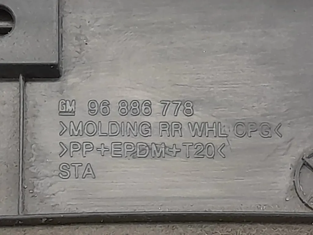 Passaruota POST DX 96886778 Chevrolet Orlando 2011