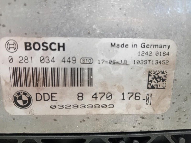 Centralina Iniezione 8470176 Bmw Serie 1 F20 Berlina 2015