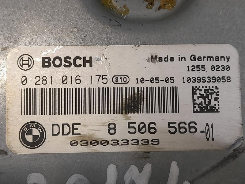 Centralina Iniezione 0281016175 Bmw Serie 3 E90 Berlina 2005