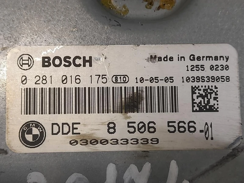 Centralina Iniezione 0281016175 Bmw Serie 3 E90 Berlina 2005