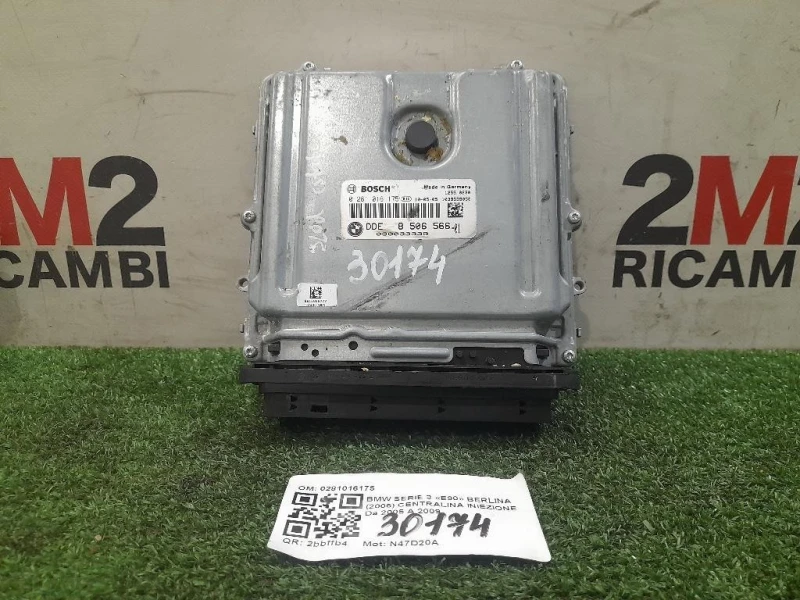 Centralina Iniezione 0281016175 Bmw Serie 3 E90 Berlina 2005