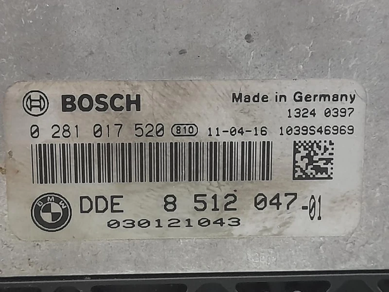 Centralina Iniezione 8512047-01 Bmw Serie 3 E90 Berlina 2005