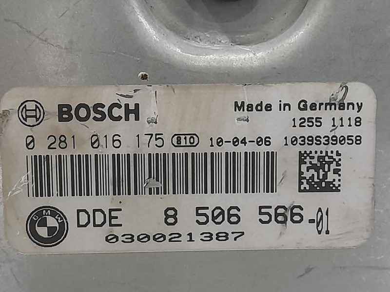 Centralina Iniezione 8 506 586-01 Bmw Serie 3 E90 Berlina 2005