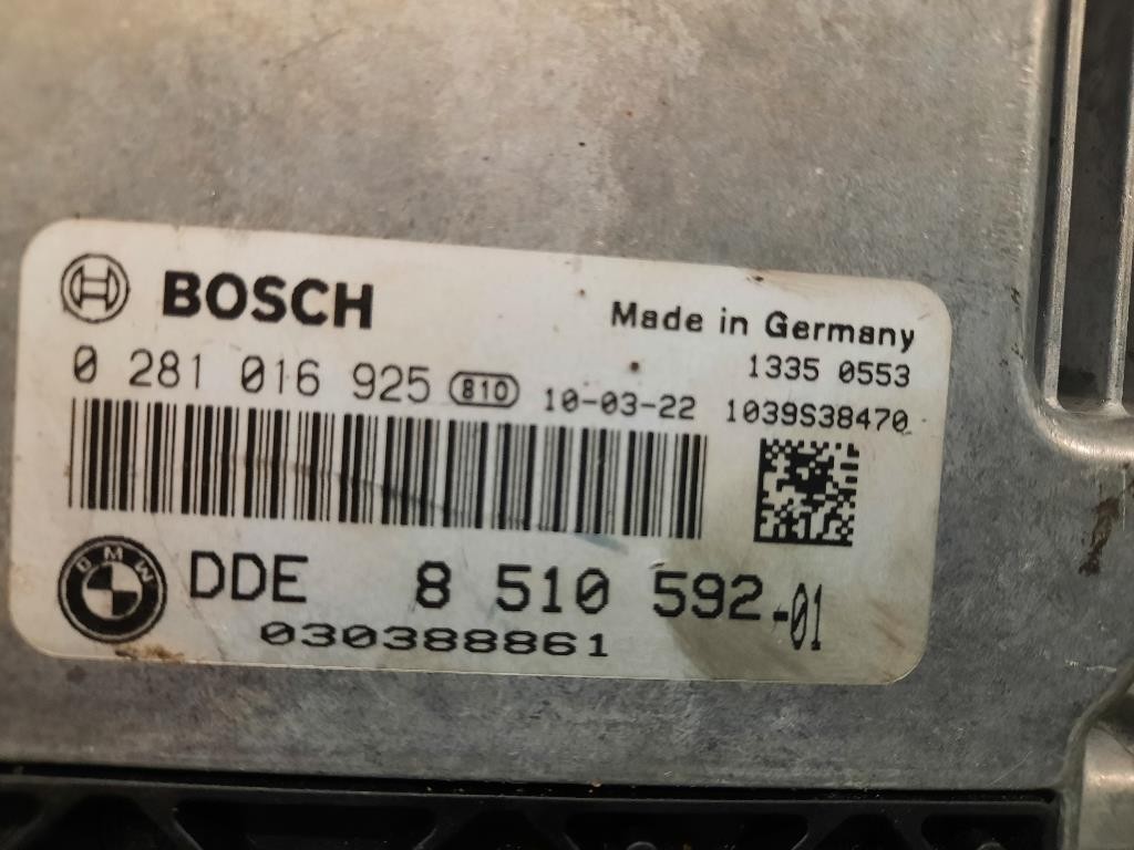 Centralina Iniezione 8510592 Bmw Serie 3 E90 Berlina 2005