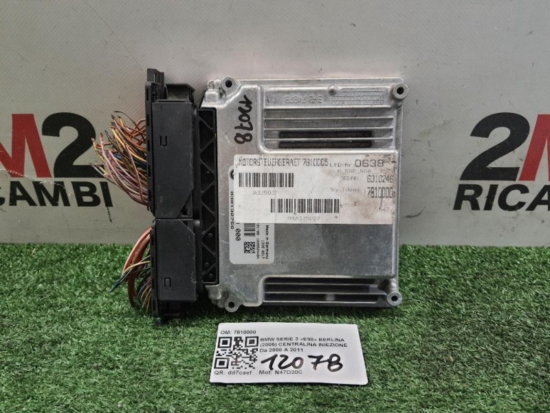 Centralina Iniezione 7810000 Bmw Serie 3 E90 Berlina 2005
