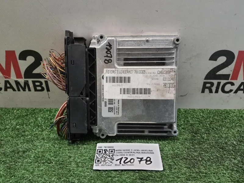 Centralina Iniezione 7810000 Bmw Serie 3 E90 Berlina 2005