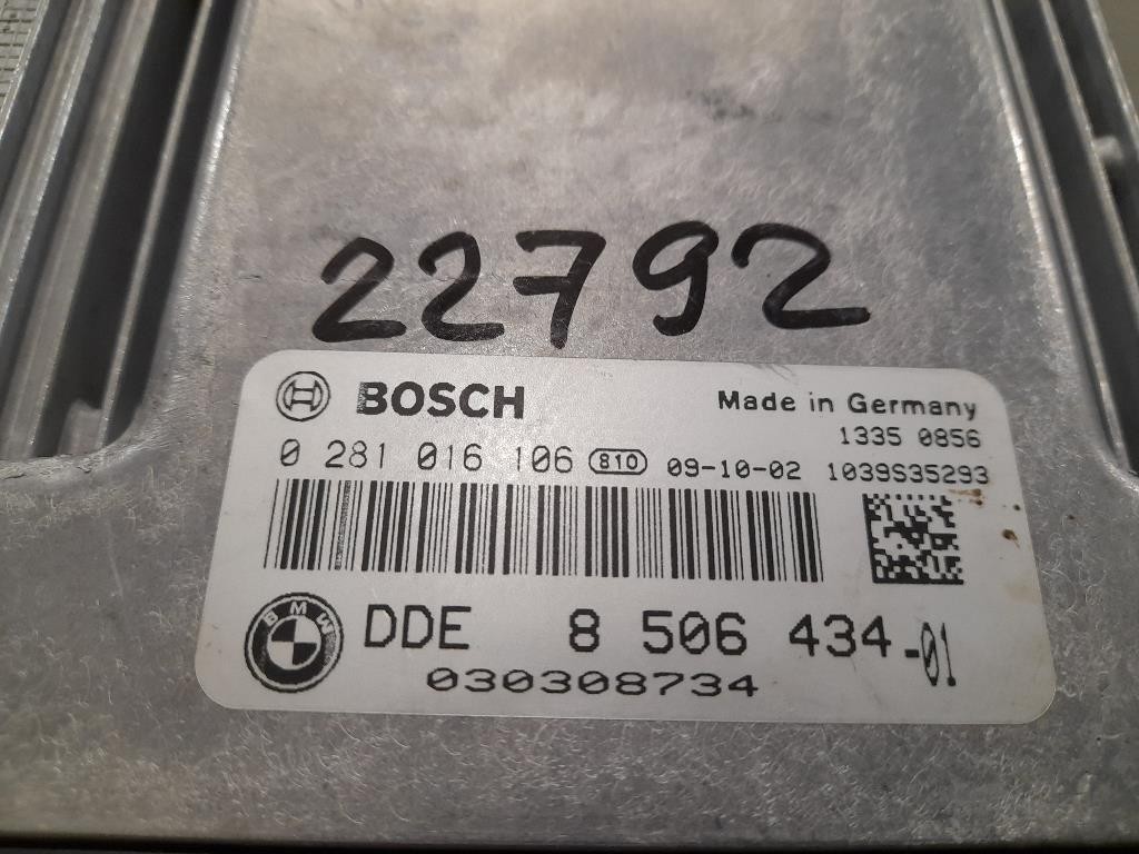 Centralina Iniezione 8506434 Bmw Serie 3 E90 Berlina 2005