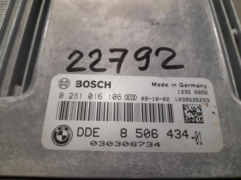 Centralina Iniezione 8506434 Bmw Serie 3 E90 Berlina 2005