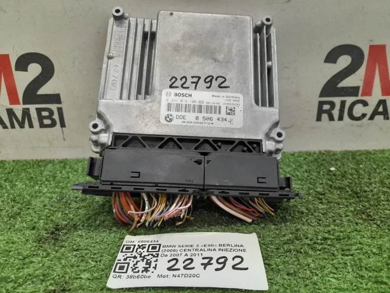 Centralina Iniezione 8506434 Bmw Serie 3 E90 Berlina 2005