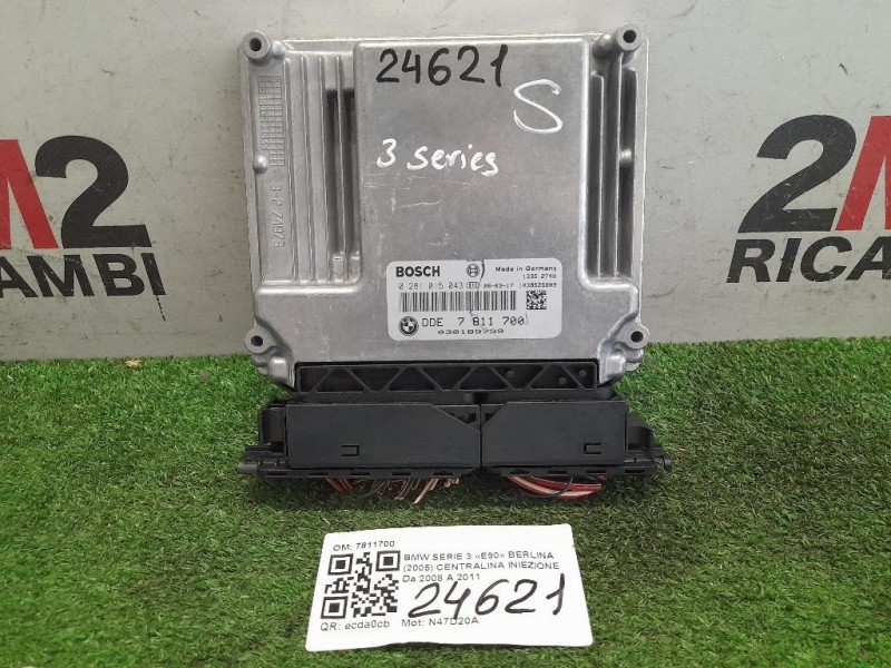 Centralina Iniezione 7811700 Bmw Serie 3 E90 Berlina 2005