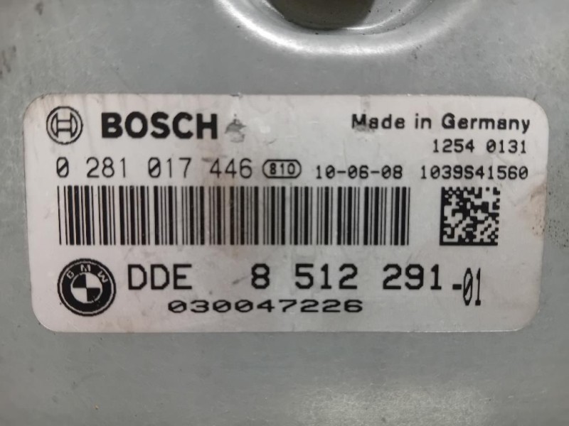 Centralina Iniezione 8512291 Bmw Serie 3 E90 Berlina 2005