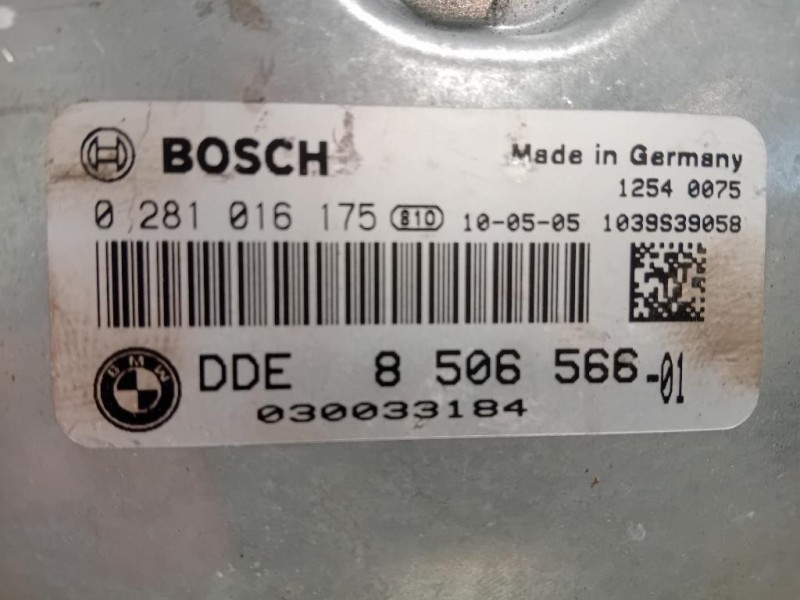 Centralina Iniezione 8506566-01 Bmw Serie 3 E90 Berlina 2005