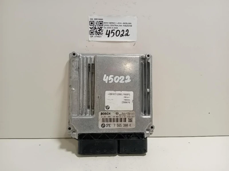 Centralina Iniezione 0 261 201 160 Bmw Serie 3 E90 Berlina 2005