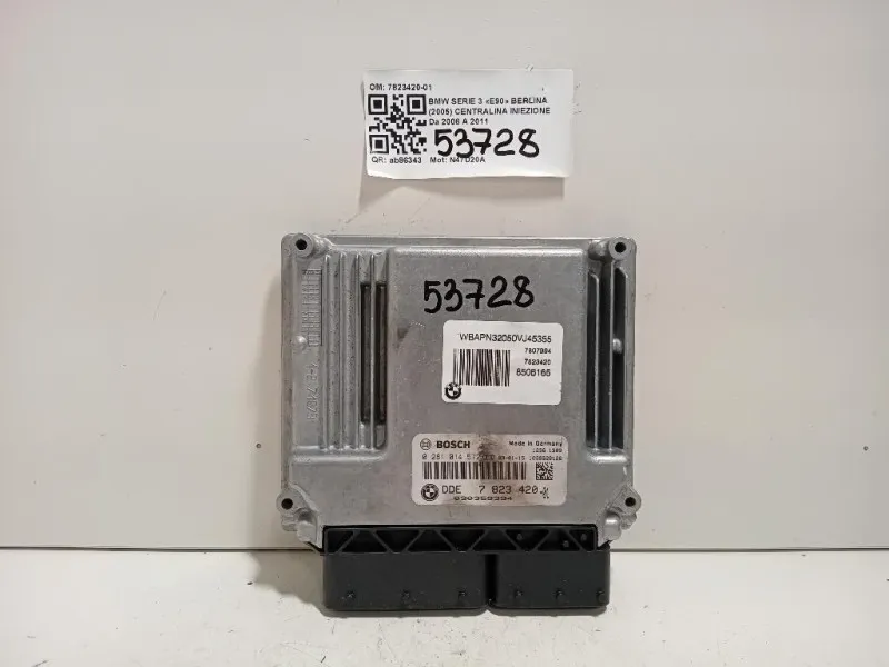 Centralina Iniezione 7823420-01 Bmw Serie 3 E90 Berlina 2005